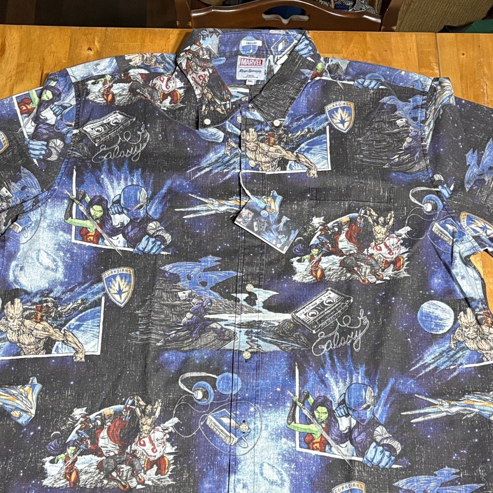 NWT Reyn Spooner Marvel Hawaiian shirt